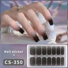 DIY Gel Nail Stickers